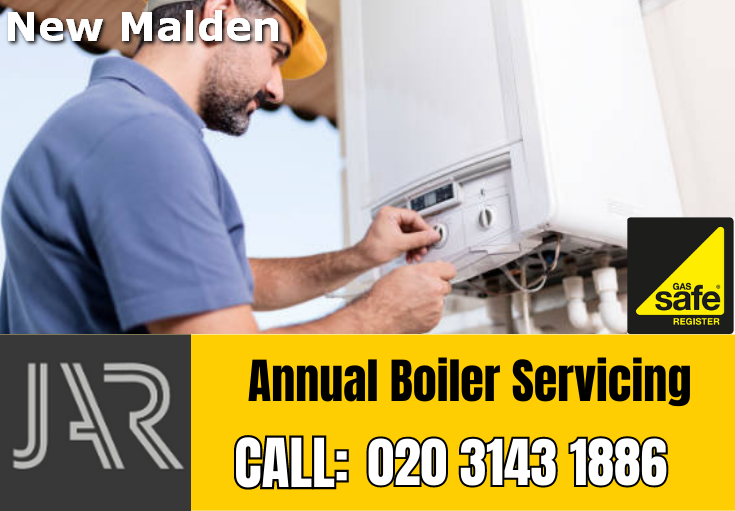 annual boiler servicing New Malden