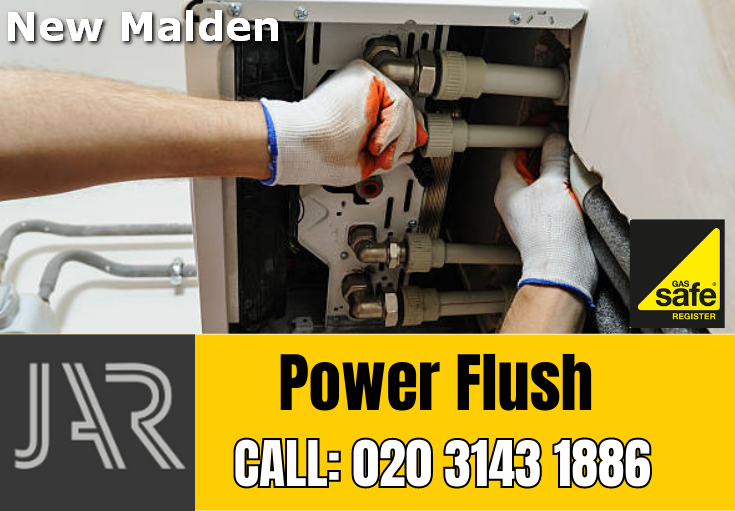 power flush New Malden